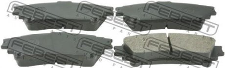 Тормозные колодки задние FEBEST 0101-GGL15R