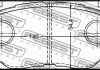 КОЛОДКИ ТОРМОЗНЫЕ ПЕРЕДНИЕ (TOYOTA HILUX GGN15/GGN25 2005-) FEBEST 0101-GGN15F (фото 2)