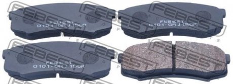 Тормозные колодки задние FEBEST 0101-GRJ150R