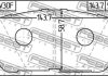 Колодки гальмівні передні (TOYOTA CAMRY ACV3#/MCV3# 2001-2006) FEBEST 0101-MCV30F (фото 2)