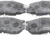 Колодки гальмівні передні (TOYOTA LUCIDA ESTIMA EMINA PREVIA CXR10/CXR20/TCR10/TCR20 1990-1999) FEBEST 0101-SR40F (фото 1)