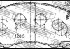 Колодки гальмівні передні (TOYOTA LUCIDA ESTIMA EMINA PREVIA CXR10/CXR20/TCR10/TCR20 1990-1999) FEBEST 0101-SR40F (фото 2)