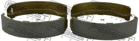 КОЛОДКИ ТОЛЬКОВЫЕ ЗАДНИЕ (БАРАБАННЫЕ) КОМПЛЕКТ FEBEST 0102-HDJ100R