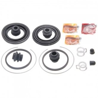 РЕМКОМПЛЕКТ СУППОРТА ТОРМОЗНОГО ПЕРЕДНЕГО (TOYOTA YARIS/ECHO NCP10/SCP10 1999-2005) FEBEST 0175-SCP10F
