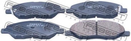 Тормозные колодки передние FEBEST 0201-C11F