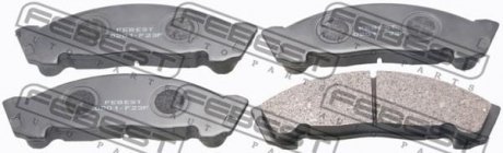 Тормозные колодки передние FEBEST 0201-F23F