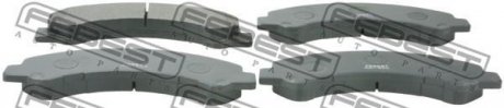 Тормозные колодки передние FEBEST 0201-W41F
