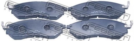 Тормозные колодки передние FEBEST 0201-Z51F