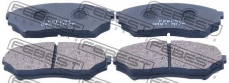 Тормозные колодки передние FEBEST 0401-H77F