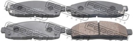 Тормозные колодки передние FEBEST 0401-KB4TF