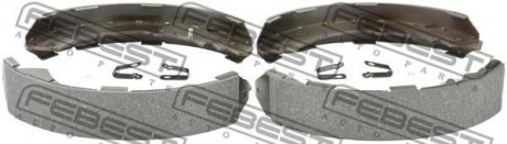 КОЛОДКИ ТОЛЬКОВЫЕ ЗАДНИЕ (БАРАБАННЫЕ) КОМПЛЕКТ FEBEST 0402-KB4TR