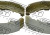 Колодки тормозные задние (барабанные)) FEBEST 0502-GFR (фото 1)