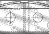 КОЛОДКИ ТОРМОЗНЫЕ ПЕРЕДНИЕ (SUZUKI SWIFT RS413/RS415/RS416 2003-2010) FEBEST 0701-RS415F (фото 2)