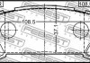 Колодки гальмівні задні (SUBARU IMPREZA G11 2000-2007) FEBEST 0801-G10R (фото 2)