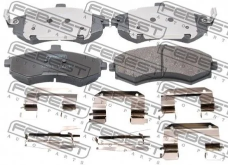 КОЛОДКИ ТОРМОЗНЫЕ ПЕРЕДНИЕ (HYUNDAI ELANTRA/LANTRA (CA) 2000-2006) FEBEST 1201-LANF
