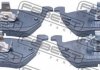 КОЛОДКИ ТОРМОЗНЫЕ ПЕРЕДНИЕ (MAZDA TRIBUTE EP 2000-2007) FEBEST 2101-TM7F (фото 1)
