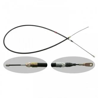 Трос ручного гальма W124 FEBI 01667