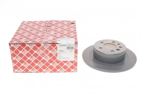 Фото диск гальмівний задній Omega B FEBI 02552 Диск гальмівний задній Omega B FEBI 02552