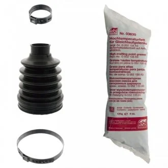 Комплект пыльников (сторона установки: со стороны коробки передач, передний мост справа) FEBI 100190