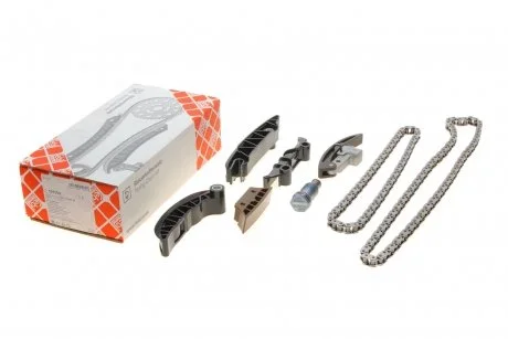 Фото комплект ГРМ, ланцюг+елементи FEBI 101089 Комплект ГРМ, ланцюг+елементи FEBI 101089