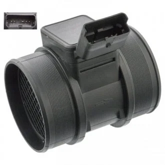 Витратомір повітря (5 pin, модуль) CITROEN BERLINGO, BERLINGO/MINIVAN, C15, C15/MINIVAN, C4 I, JUMPER I, XSARA, XSARA PICASSO, XSARA/HATCHBACK, FIAT DUCATO, PEUGEOT 206 1.9D/2.0D/2.2D 06.96-12.15 FEBI 102506