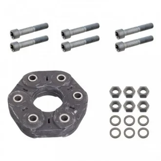 Еластична муфта карданного валу задн/передн (зовнішній діаметр 150мм) MERCEDES C (A205), C (C205), C T-MODEL (S205), C (W205), GLE (W166), S (W222, V222, X222) 2.0-3.5H 05.13-12.18 FEBI 104551