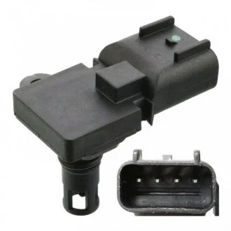 Датчик тиску у впускному колекторі (4 pin) FORD C-MAX, FIESTA V, FIESTA VI, FOCUS C-MAX, FOCUS II, FOCUS II/KOMBI, FOCUS I/KOMBI, FUSION, KA, STREET KA A9A-U5JA 09.96-01.18 FEBI 106018