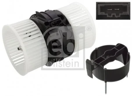 Вентилятор салону RENAULT MEGANE, MEGANE III 1.2-2.0D 11.08-03.17 FEBI 106301