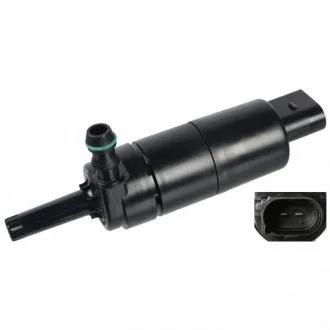 Насос склоомивача задн/передн BMW 3 (E36), OPEL INSIGNIA A, INSIGNIA A COUNTRY, MOKKA / MOKKA X KOMBI-SUV 03.91- FEBI 108945