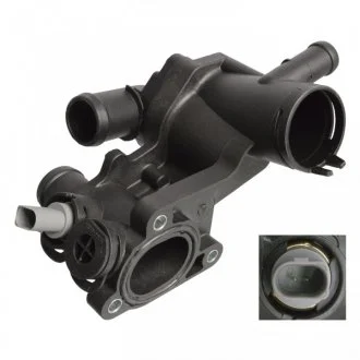 Фото термостат з корпусом, ущільненням та термовимикачем VAG FEBI 109147 Термостат з корпусом, ущільненням та термовимикачем VAG FEBI 109147