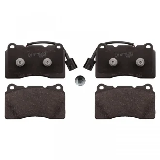 Комплект гальмівних колодок передн, ALFA ROMEO GIULIETTA, GIULIETTA/HATCHBACK 1.4-2.0D 04.10-12.20 FEBI 116005