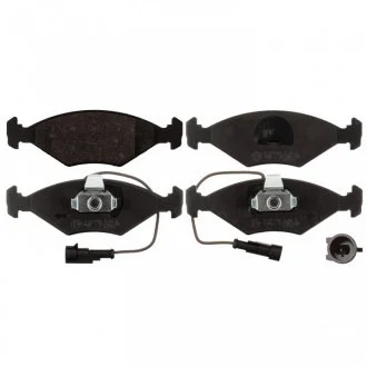 Набор тормозных накладок (сторона установки: передний мост) FEBI 116052