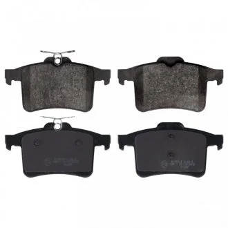 Набор тормозных накладок (сторона установки: задний мост) FEBI 116089