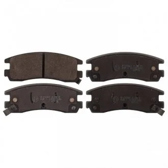 Комплект гальмівних колодок задн, BUICK CENTURY, PARK AVENUE, REGAL, RIVIERA, CADILLAC DEVILLE, ELDORADO, SEVILLE II, CHEVROLET ALERO, IMPALA, VENTURE, OPEL SINTRA 2.2-4.9 09.87-12.05 FEBI 116154