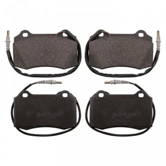 Набор тормозных накладок (сторона установки: передний мост) FEBI 116165