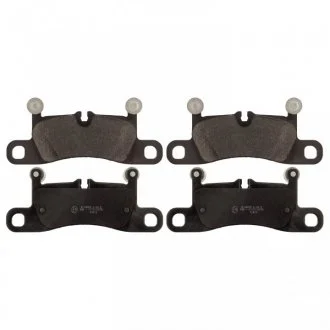 Набор тормозных накладок (сторона установки: задний мост) FEBI 116169