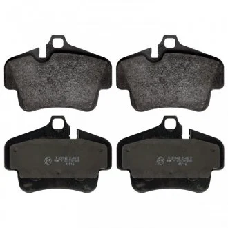 Набор тормозных накладок (сторона установки: задний мост) FEBI 116178