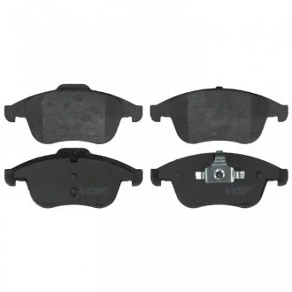 Набор тормозных накладок (сторона установки: передний мост) FEBI 116187