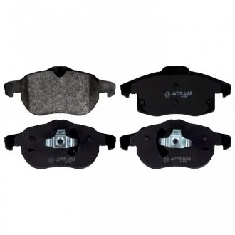 Набор тормозных накладок (сторона установки: передний мост) FEBI 116206