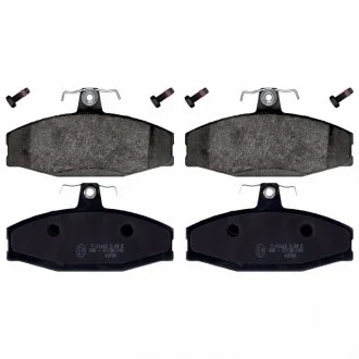 Фото колодки гальмівні дискові FEBI 116209 Колодки гальмівні дискові FEBI 116209