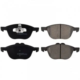 Комплект гальмівних колодок передн, FORD C-MAX, C-MAX II, ECOSPORT, FOCUS C-MAX, FOCUS II, FOCUS III, GRAND C-MAX, KUGA II, TOURNEO CONNECT V408 NADWOZIE WIELKO, TRANSIT CONNECT 1.0-2.5 10.03- FEBI 116224