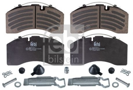 KLOCKI HAMULCOWE TRUCK WVA 29158 SCHMITZ CARGOBULL SAF FEBI 116251
