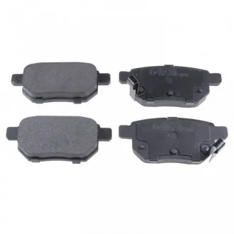 Комплект гальмівних колодок задн, GREAT WALL VOLEEX C20R, SUBARU TREZIA, TOYOTA AURIS, CARINA V, COROLLA, IQ, MATRIX, RACTIS, URBAN CRUISER, VERSO S, YARIS, YARIS / VIOS 1.0-1.8H 08.87- FEBI 116288