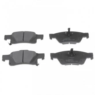 Комплект гальмівних колодок задн (із замком), JEEP GRAND CHEROKEE, GRAND CHEROKEE IV 3.0D-6.4 11.10- FEBI 116311