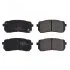 Комплект гальмівних колодок задн, HYUNDAI H-1 CARGO, H-1 TRAVEL, IX55, KIA CARNIVAL II, CARNIVAL III, SORENTO III, MAZDA CX-30 2.0D-3.8 10.01- FEBI 116319 (фото 1)