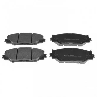 Комплект гальмівних колодок передн, LEXUS IS C, IS II 2.2D/2.5 08.05-06.15 FEBI 116369