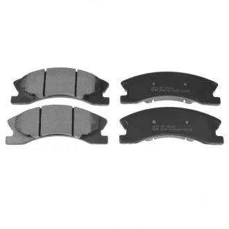 Комплект гальмівних колодок передн, JEEP GRAND CHEROKEE II 2.7D/4.0/4.7 10.98-09.05 FEBI 116372