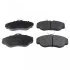 Комплект гальмівних колодок передн, LAND ROVER DISCOVERY I, DISCOVERY II, RANGE ROVER II 2.5D-4.6 10.89-06.04 FEBI 116388 (фото 1)