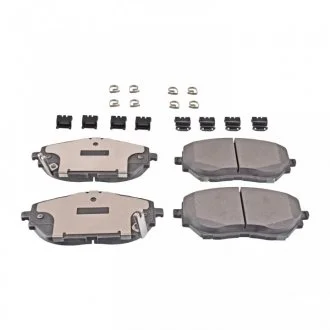 Комплект гальмівних колодок передн, TOYOTA C-HR, COROLLA 1.2-2.0H 10.16- FEBI 116400