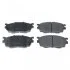 Комплект гальмівних колодок передн, MAZDA 323 F VI, 323 S VI, 626 V, PREMACY 2.0/2.0D 04.98-03.05 FEBI 116405 (фото 1)